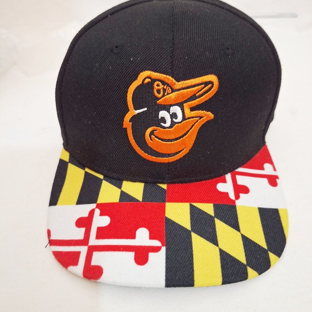 DAP Maryland Flag Baltimore Orioles MLB Cartoon Goofy Bird Cap Snapback
